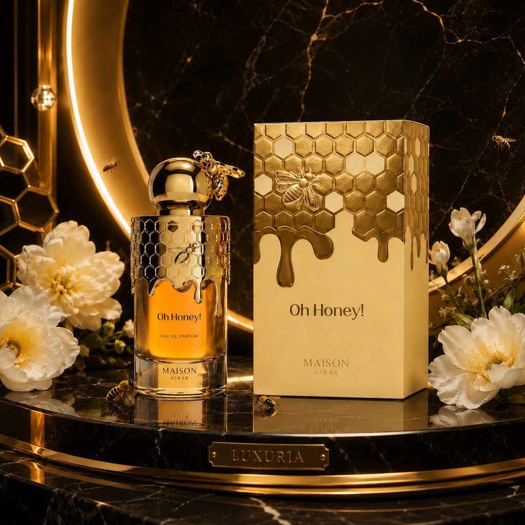 MAISON ASRAR – Oh Honey | Parfum Gourmand Unisexe 100ml