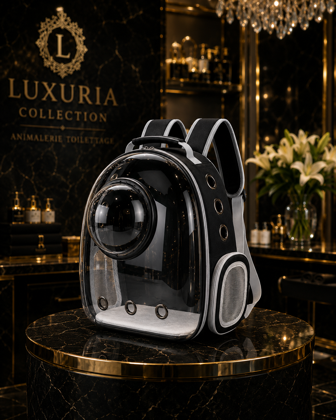 Sac à Dos Transport Chien & Chat – Hublot Panoramique