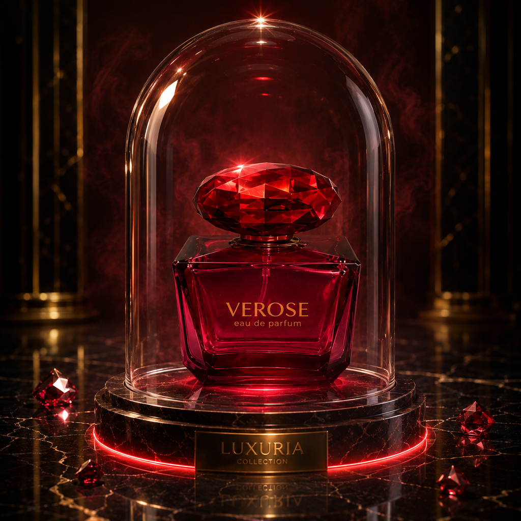Verose Cristal Noir – Eau de Parfum Florale Longue Durée pour Femme | 100 ml