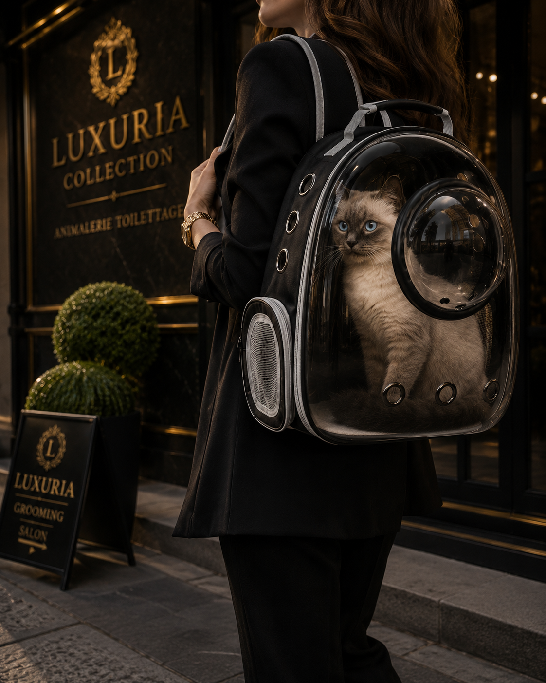 Sac à Dos Transport Chien & Chat – Hublot Panoramique