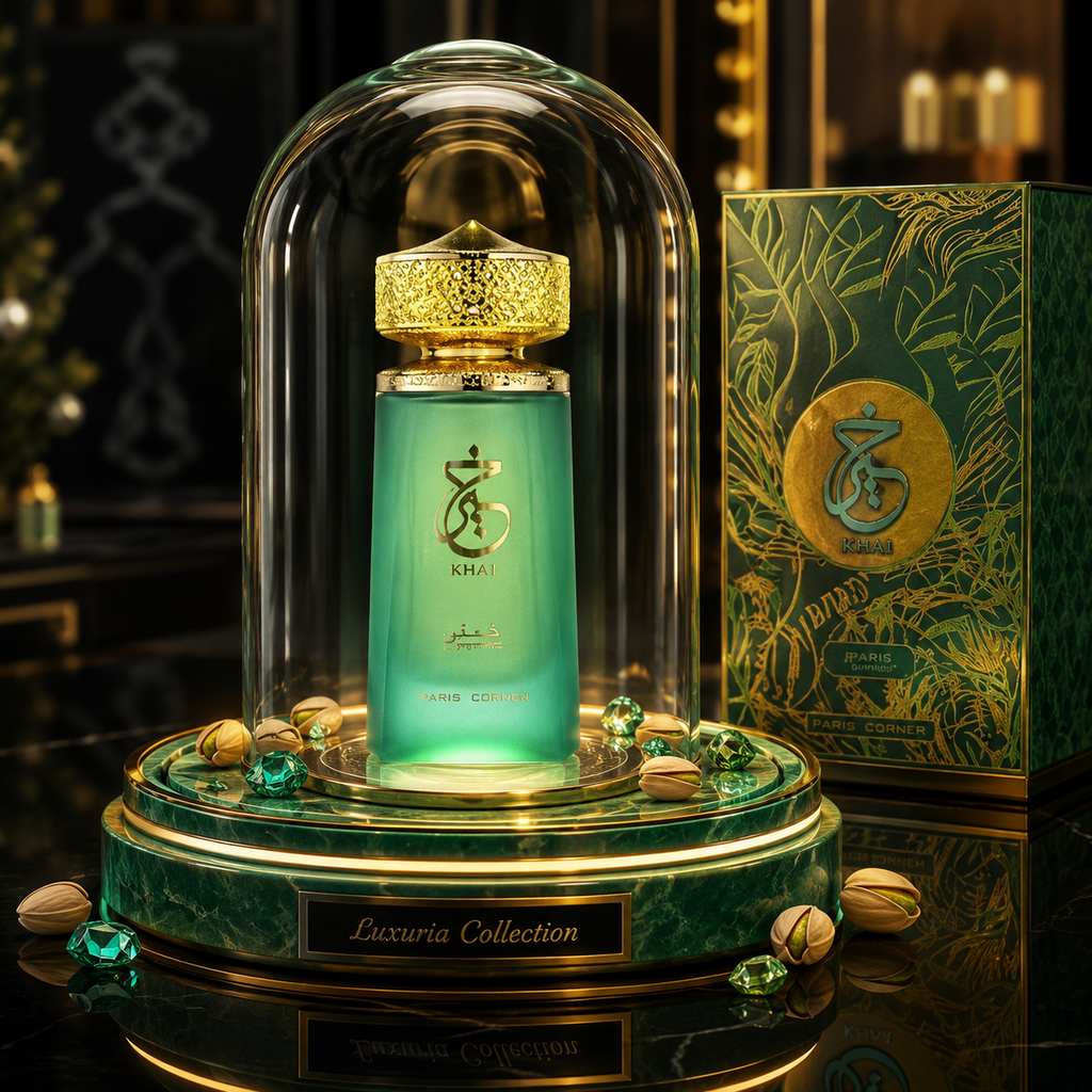 Khair Pistachio – Eau de Parfum Gourmande & Orientale Unisexe | Paris Corner | 100 ml