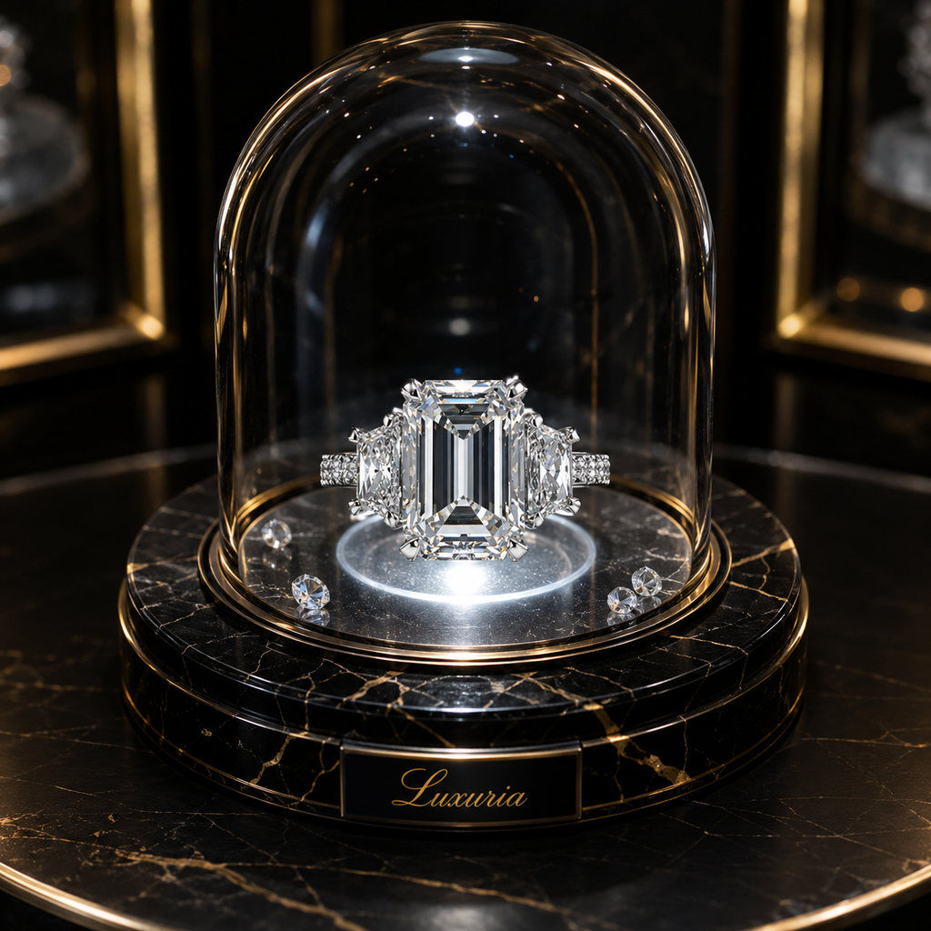 Bague de Mariée Cristal — Alliance Femme Style Moderne, Éclat Brillant & Élégance Nuptiale