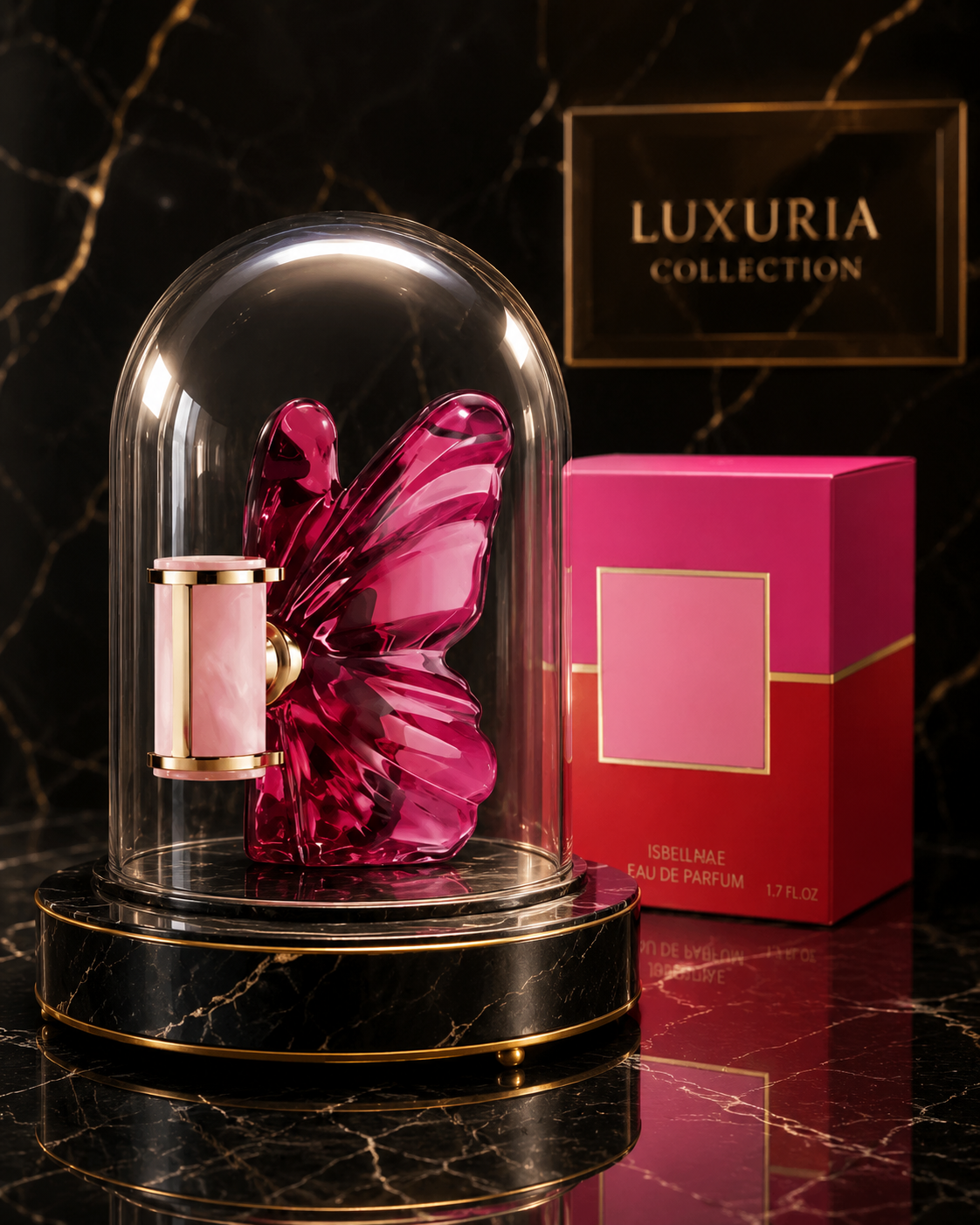 Butterfly Arabian – Eau de parfum unisexe fruitée-florale 80 ml