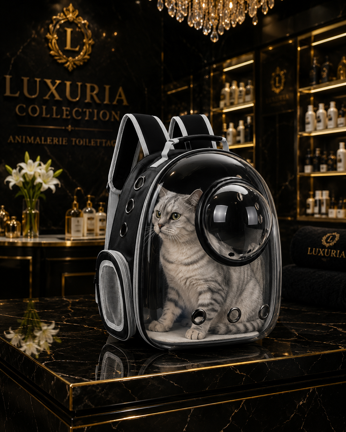 Sac à Dos Transport Chien & Chat – Hublot Panoramique