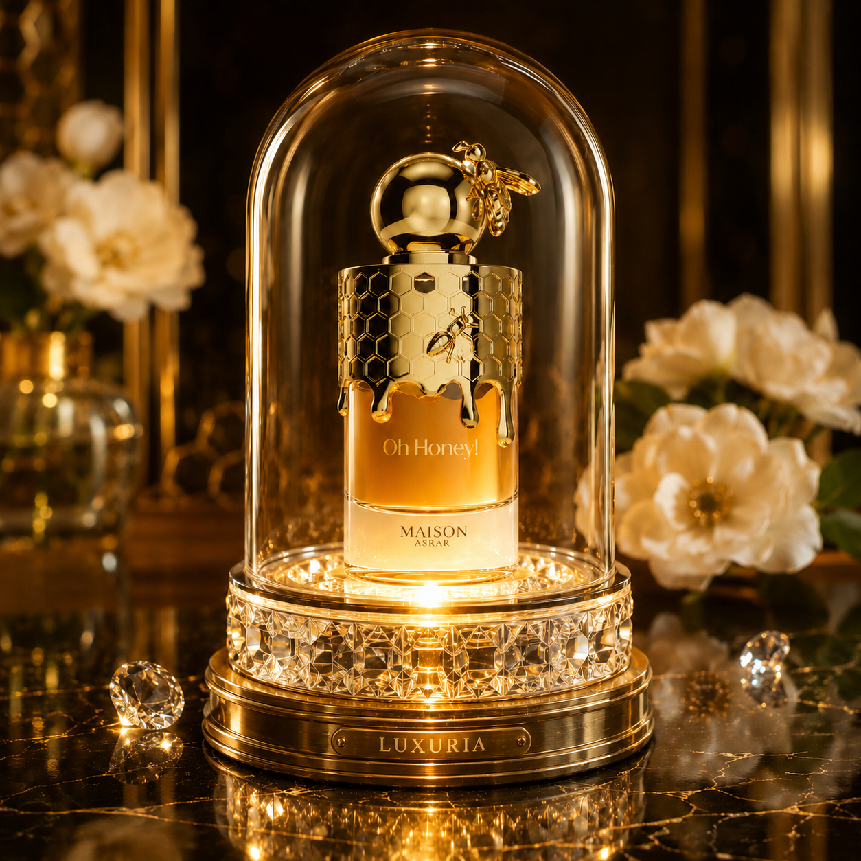 MAISON ASRAR – Oh Honey | Parfum Gourmand Unisexe 100ml